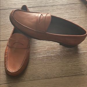 Brown Leather Cole Haan loafers
